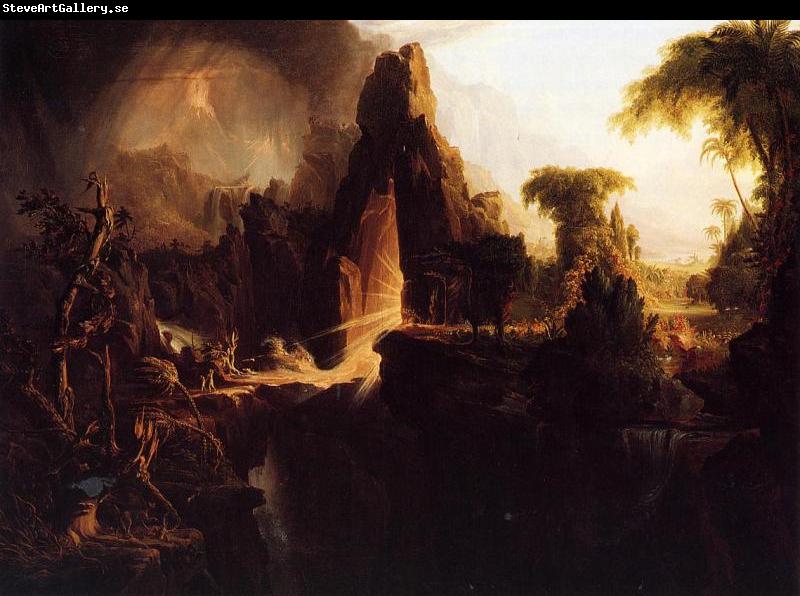 Thomas Cole Expulsion from Garden of Eden